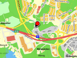 Karta till B&T bil, klicka för att öppna ett nytt fönster med karta och möjlighet att få vägbeskrivning. Karta till B&T bil, klicka för att öppna ett nytt fönster med karta och möjlighet att få vägbeskrivning.